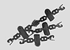 Couplers -- HOn3 & N Body Mount (black)