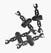 Couplers -- HOn3 & N Body Mount (Boxcar Red)