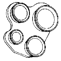 Gauge clucter-4 gauges