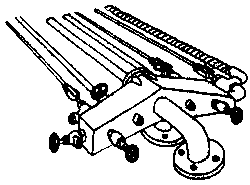 Turret w/control rods