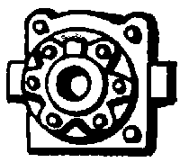 Bearing cap Hyatt 6.5" 8/