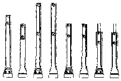 Handrail kit EMD SD40-2