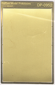 Just Because Tread Plate (Photo-Etched Brass) -- Sheet