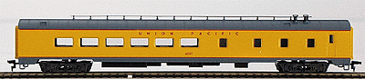 1930s Era Streamlined Diner -- Union Pacific (yellow w/gray roof & red lettering)