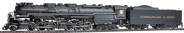 2-6-6-6 Allegheny - Standard DC -- Chesapeake & Ohio #1644