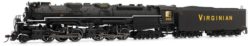 2-6-6-6 Blue Ridge/Allegheny - Sound & DCC -- Virginian #900 (black)-1