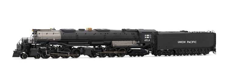4-8-8-4 Big Boy - Standard DC -- Union Pacific 4014 (black, graphite)-1