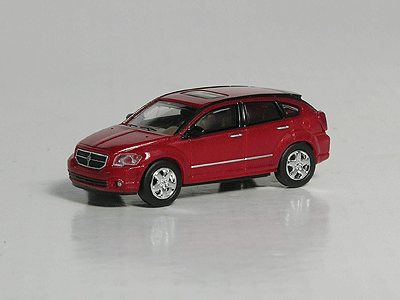 American Automobile 2007 Dodge Caliber -- Inferno Red