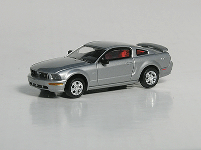 2005 Ford Mustang GT Coupe -- Silver