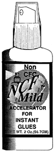 Adhesive -- NCF Accelerator Mild Pump Spray 2oz