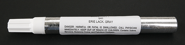 Scalecoat I Touch-Up Paint Pen for Use on Brass, Metal & Wood -- Erie-Lackawanna Gray