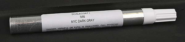 Scalecoat I Touch-Up Paint Pen for Use on Brass, Metal & Wood -- New York Central Dark Gray