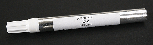 Scalecoat II Touch-Up Paint Pen for Use on Plastic -- Delaware & Hudson Gray