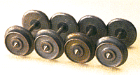 Wheelsets -- Hi-Rail 33"  Pkg (4)