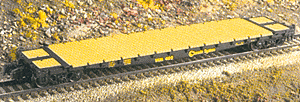 Standard Flatcar -- WM/Chessie