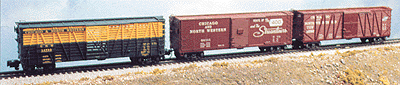 Freight Car Set -- Chicago & North Western