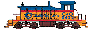 Diesel EMD SW-1 Powered -- Chessie System #1