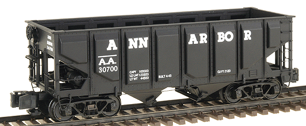Two-Bay Panel Side Hopper - Single Car #4 -- Ann Arbor