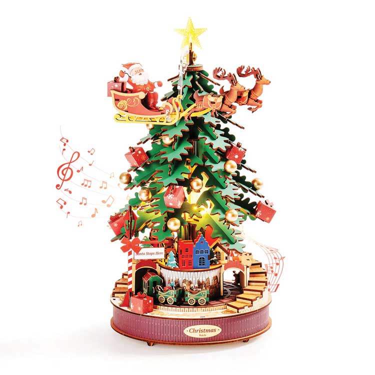Christmas Melody Tree Music Dreamer - Kit -- 3D Puzzle-1