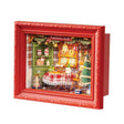 Rolife Christmas Eve Party Shadow Box DP005 -- 3-D Laser-Cut Wood Puzzle-1