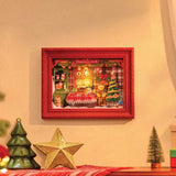Rolife Christmas Eve Party Shadow Box DP005 -- 3-D Laser-Cut Wood Puzzle-2