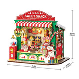 Rolife Christmas Candy Stand DS043 -- 3-D Laser-Cut Wood Puzzle-2