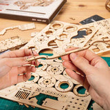 Prime Steam Express Train - Kit -- 3D Wooden Puzzle-4
