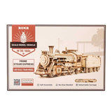 Prime Steam Express Train - Kit -- 3D Wooden Puzzle-6