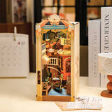 Romantic Venice DIY Book Nook Shelf Insert - Laser-Cut Wood Kit -- 3D Wooden Puzzle-2