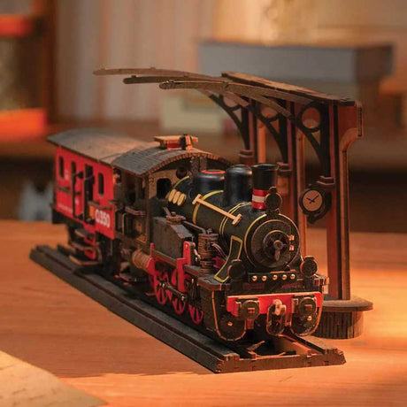 Steam Journey - Kit -- 3D Wooden Puzzle-2