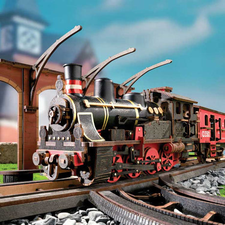 Steam Journey - Kit -- 3D Wooden Puzzle-3