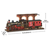 Steam Journey - Kit -- 3D Wooden Puzzle-5