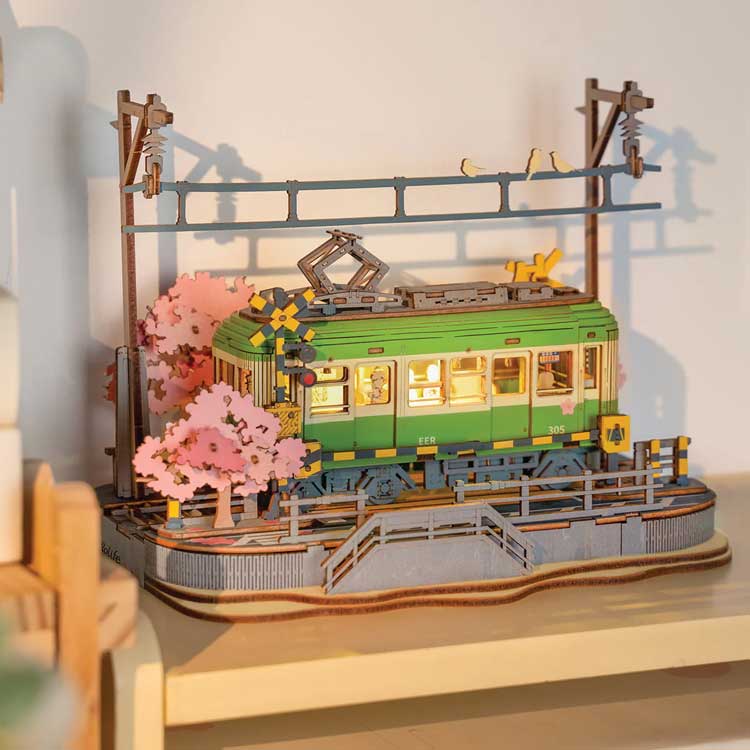 Sakura Journey - Kit -- Lighted 3D Puzzle-2