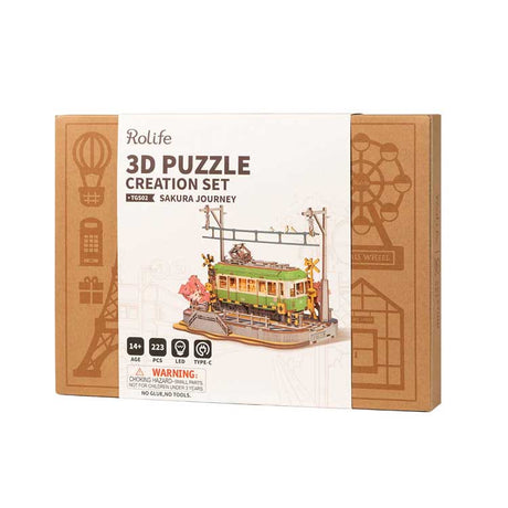 Sakura Journey - Kit -- Lighted 3D Puzzle-8