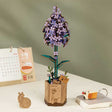 Lilac - Laser-Cut Wood Kit -- 3D Wooden Puzzle