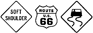 Route Sign Set