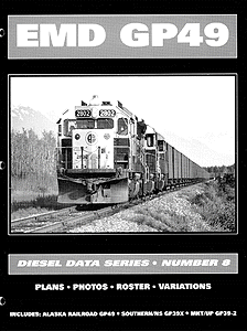 Softcover Book - Diesel Data Series -- EMD GP49