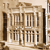 Miners Union Hall - False Front -- Kit - 5-1/2 x 2"