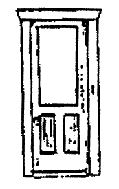 Two-Panel Doors -- One-Lite
