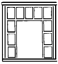 Factory Window 9-Lite w/Frame