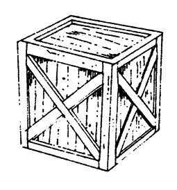 Crates -- 54 x 54 x 54"