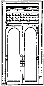 Doors -- Commercial door recess