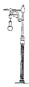 Street Lamp - Single Light (nonworking) -- Electric