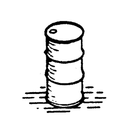 55-Gallon Drums -- Oil