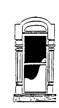 Cast Concrete Two-Lite Window -- Single