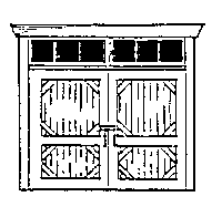 Freight Door -- With Transom