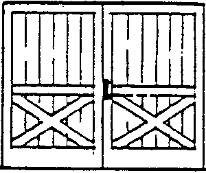 Freight Door -- Without Transom