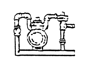 Gas Meter w/Valve -- Medium