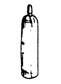 Miniature Tools -- Acetylene Tanks #2 pkg(5)