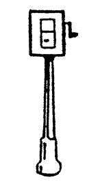 Auto Tire Pump -- With Stand